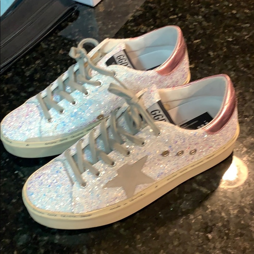 Golden Goose Sparkling Sneakers - Size 11/41